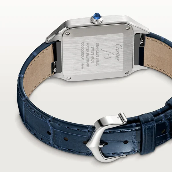 CARTIER SANTOS-DUMONT Blue Strap 38mm - Image 4