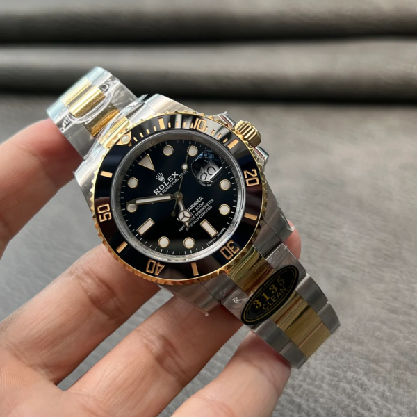 Rolex Submariner 116613LN 'Two Tone' Yellow Gold and Stainless Steel with Black Dial Super clone - Image 3