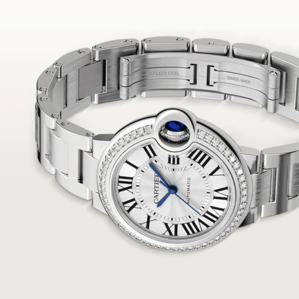 CARTIER BALLON BLEU Diamond Watch 33mm - Image 3