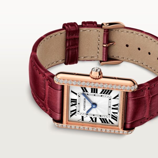 CARTIER TANK LOUIS Rose Gold Diamond 22mm - Image 5