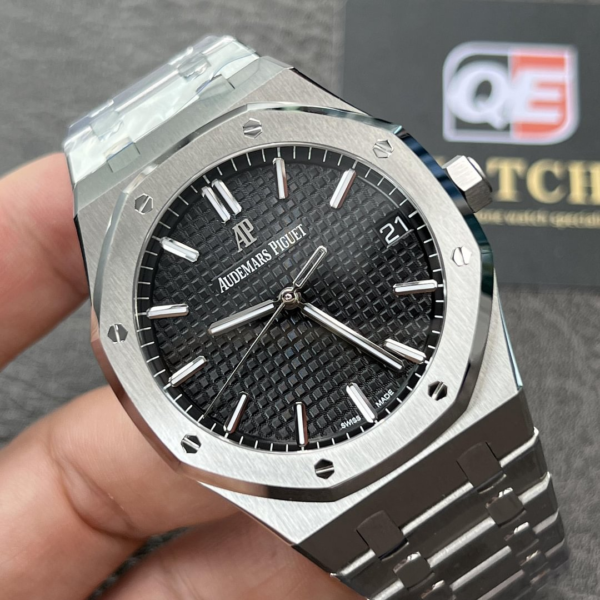 Audemars Piguet Royal Oak 15500St.Oo.1220St.03 Black Index Self- Winding 41Mm Stainless Steel Super Clone - Image 4