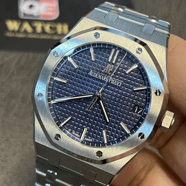 Audemars Piguet Royal Oak 15500St.Oo.1220St.01 Blue Index Self- Winding 41Mm Stainless Steel Super Clone - Image 3